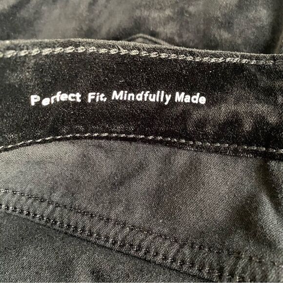 Dl1961 | Tween Girls’ Black Velvet Jenny Mini Skirt Size 16 - Picture 6 of 10